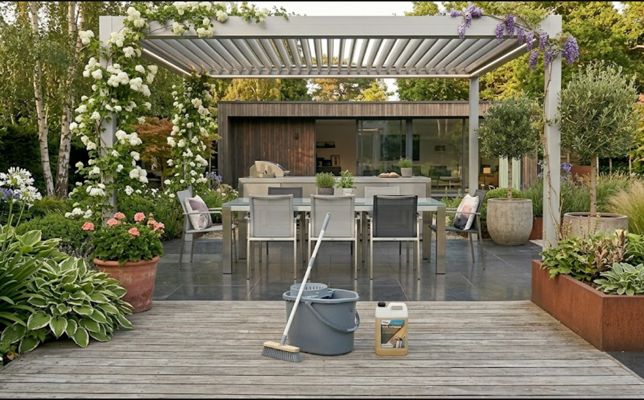 How to Clean Your Patio or Decking