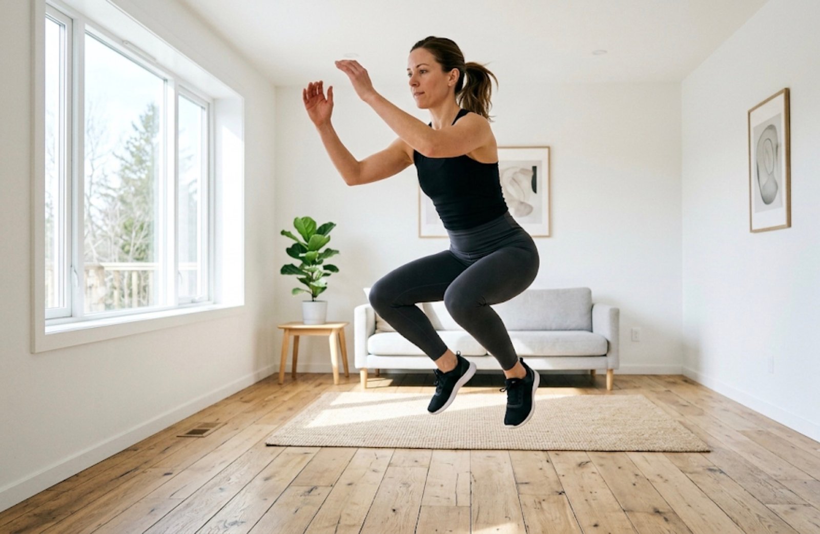 8-Week Beginner Home Workout Plan (No Equipment, 3 Days a Week)